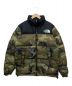 THE NORTH FACE（ザ ノース フェイス）の古着「Novelty Nuptse Jacket」｜オリーブ