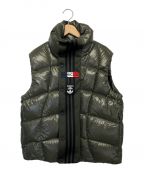 MONCLER×adidasモンクレール×アディダス）の古着「ダウンベスト」｜オリーブ