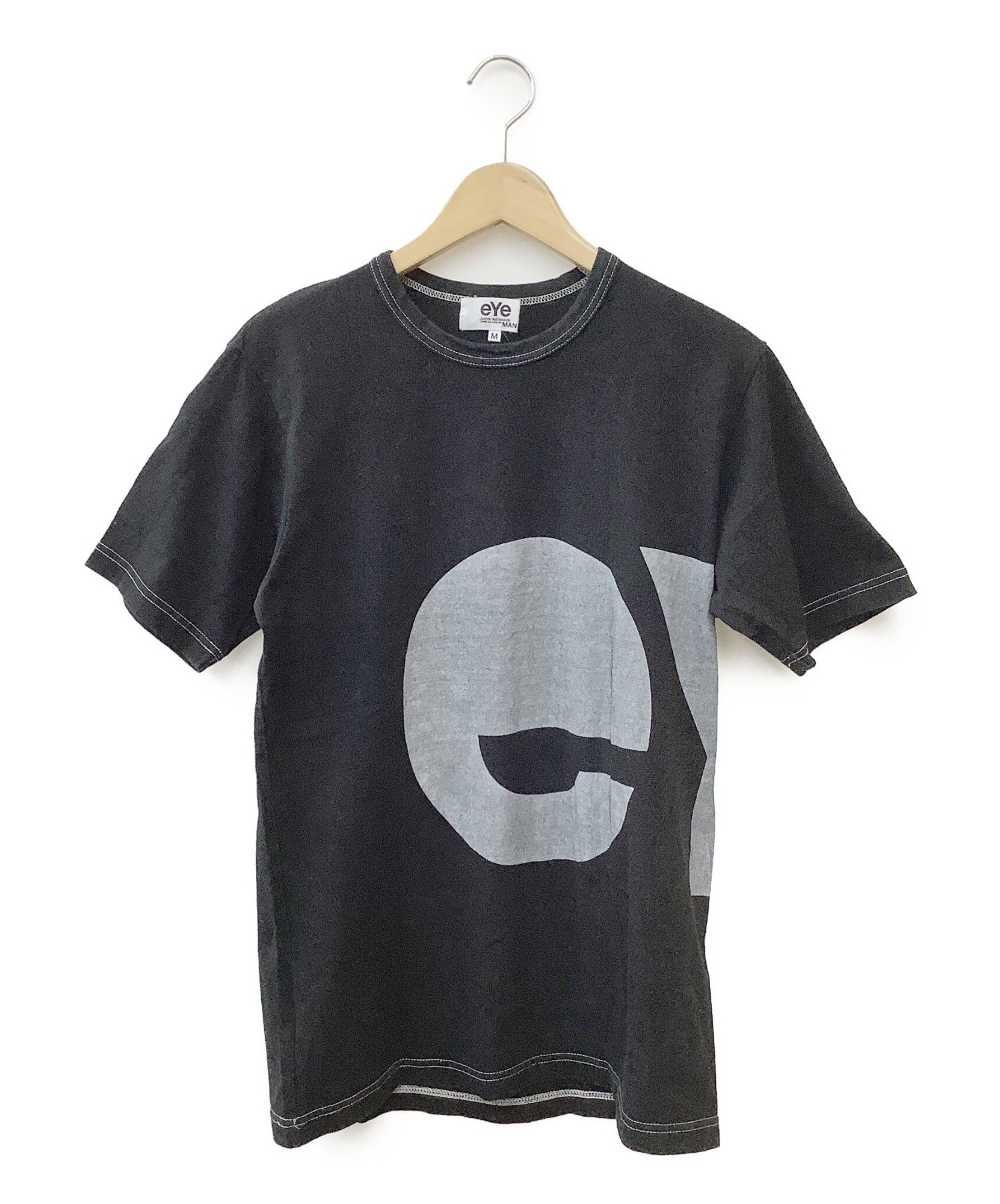 中古 古着通販 Eye Comme Des Garcons Junyawatanabe Man アイコムデギャルソンジュンヤワタナベマン 染色 プリントtシャツ ブラック サイズ Mサイズ ブランド 古着通販 トレファク公式 Trefac Fashion