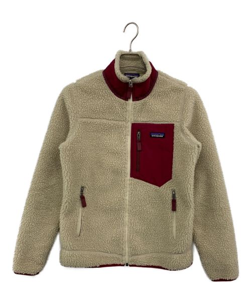 Patagonia（パタゴニア）Patagonia (パタゴニア) Classic Retro-X Jacket ジップジャケット アイボリー サイズ:Sの古着・服飾アイテム