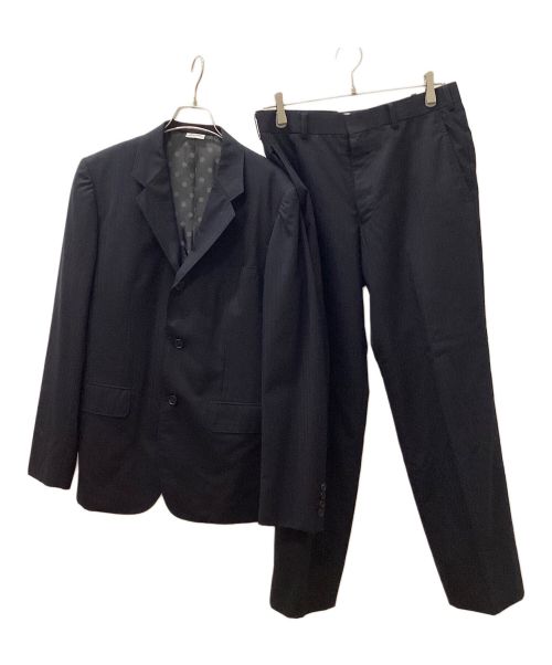 COMME des GARCONS HOMME DEUX（コムデギャルソン オム ドゥ）COMME des GARCONS HOMME DEUX (コムデギャルソン オム ドゥ) セットアップスーツ ネイビー サイズ:Ⅿの古着・服飾アイテム