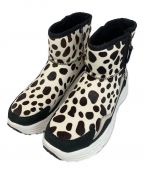 UGGアグ）の古着「ブーツ UGG Classic Dalmatian」｜ホワイト×ブラック