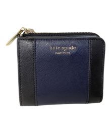 Kate Spade（ケイトスペード）の古着「Kate Spade 2つ折り財布」｜ネイビー