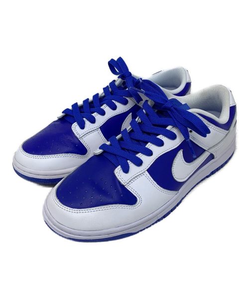 NIKE（ナイキ）NIKE (ナイキ) スニーカー NIKE（ナイキ） DUNK LOW RETRO RACER BLUE  ホワイト×ブルー サイズ:-の古着・服飾アイテム