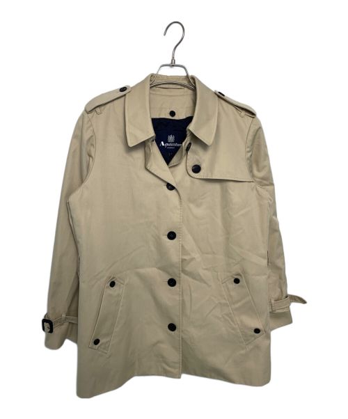 Aquascutum（アクアスキュータム）Aquascutum (アクアスキュータム) Aquascutum ライナー付トレンチコート ベージュ サイズ:14の古着・服飾アイテム