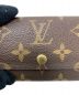 中古・古着 LOUIS VUITTON (ルイ ヴィトン) キーケース ブラウン サイズ:-：15000円