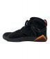 中古・古着 NIKE (ナイキ) NIKE AIR JORDAN 7 RETRO ブラック×レッド サイズ:26.5㎝：8000円