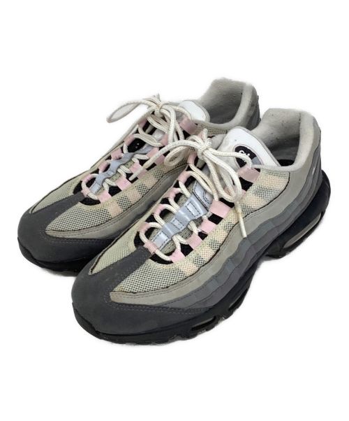 NIKE（ナイキ）NIKE (ナイキ) AIR MAX 95 PREMIUM スニーカー グレー×ピンク サイズ:25.5の古着・服飾アイテム