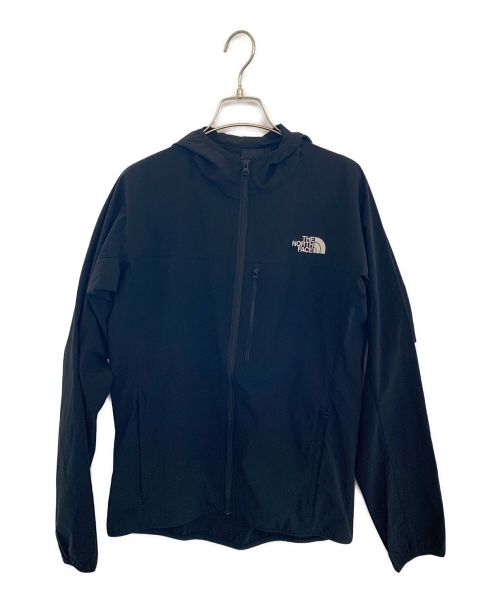 THE NORTH FACE（ザ ノース フェイス）THE NORTH FACE (ザ ノース フェイス) マウンテンソフトシェルフーディー ブラック サイズ:Lの古着・服飾アイテム