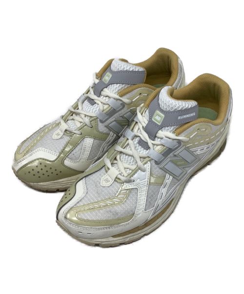 NEW BALANCE（ニューバランス）NEW BALANCE (ニューバランス) NEW BALANCE スニーカー ホワイト×イエロー サイズ:26.5cmの古着・服飾アイテム