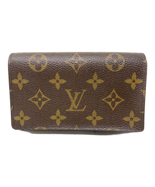 LOUIS VUITTON（ルイ ヴィトン）LOUIS VUITTON (ルイ ヴィトン) 2つ折り財布 ブラウンの古着・服飾アイテム