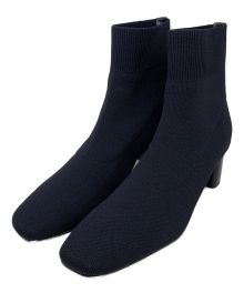 Sea Room lynn（シールームリン）の古着「STRETCH SOCKS ショートブーツ」｜ブラック