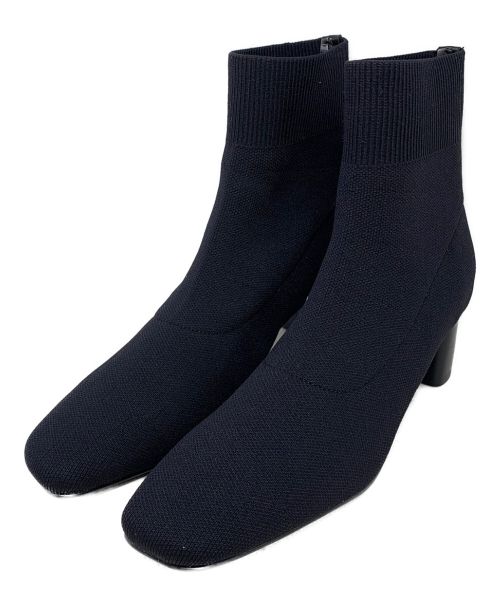 Sea Room lynn（シールームリン）Sea Room Lynn (シールームリン) STRETCH SOCKS ショートブーツ ブラック サイズ:Lの古着・服飾アイテム