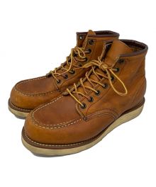 RED WING（レッドウィング）の古着「RED　WING　レザーブーツ」｜ブラウン