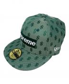 SUPREME×New Eraシュプリーム×ニューエラ）の古着「18ss × New Era Monogram Box Logo Cap」｜グリーン