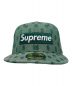 Supreme (シュプリーム) New Era (ニューエラ) 18ss × New Era Monogram Box Logo Cap グリーン サイズ:7 1/2：18000円