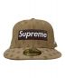 SUPREME (シュプリーム) New Era (ニューエラ) 18ss × New Era Monogram Box Logo Cap ベージュ サイズ:7 5/8：20000円