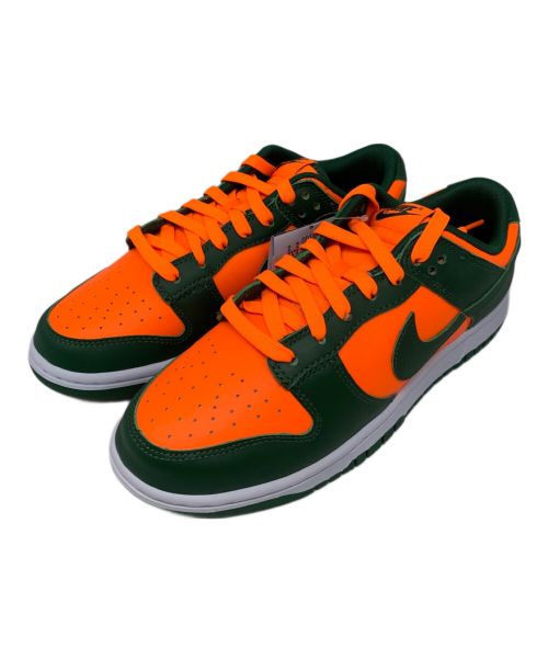 NIKE（ナイキ）NIKE (ナイキ) NIKE DUNK LOW RETRO グリーン×オレンジ サイズ:26.5㎝ 未使用品の古着・服飾アイテム