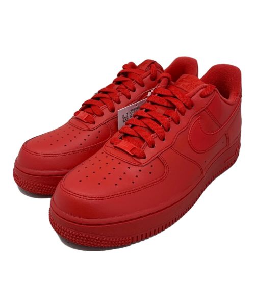 NIKE（ナイキ）NIKE (ナイキ) NIKE Air Force 1 Low '07 LV8  レッド サイズ:26cm 未使用品の古着・服飾アイテム