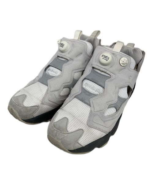 REEBOK（リーボック）REEBOK (リーボック) REEBOK　INSTAPUMP FURY グレー×ホワイト サイズ:28㎝の古着・服飾アイテム