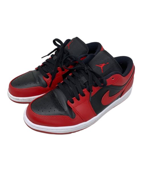 NIKE（ナイキ）NIKE (ナイキ) NIKE　AIR JORDAN1 LOW ブラック×レッド サイズ:26.5㎝の古着・服飾アイテム