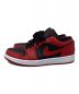 NIKE (ナイキ) NIKE　AIR JORDAN1 LOW ブラック×レッド サイズ:26.5㎝：12000円