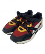 PUMAプーマ）の古着「スニーカー PUMA Mirage Mox Suede 'Black Intense Red'」｜ブラック×レッド