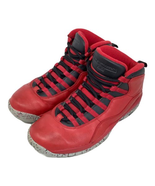 NIKE（ナイキ）NIKE (ナイキ) AIR JORDAN 10 RETRO 30TH レッド サイズ:27cmの古着・服飾アイテム