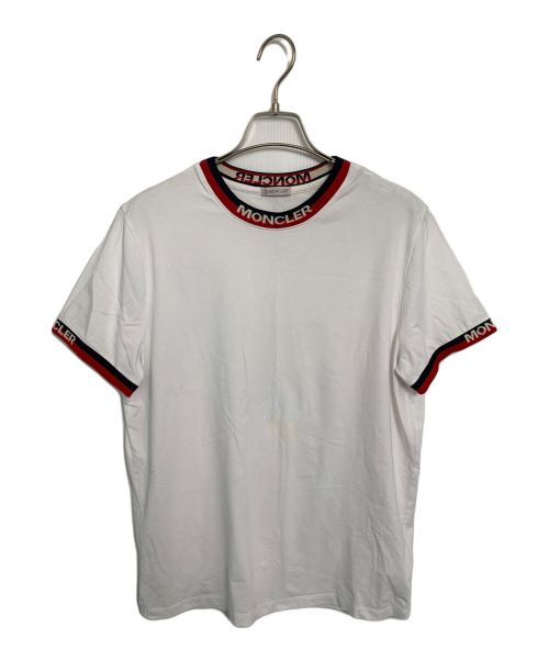 MONCLER（モンクレール）MONCLER (モンクレール) MONCLER　MAGLIA T-SHIRT ホワイト サイズ:Mの古着・服飾アイテム