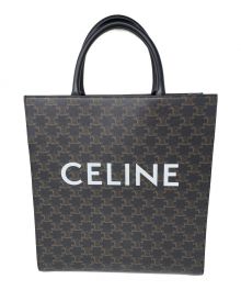 CELINE（セリーヌ）の古着「CELINE バーティカルカバ　トートバッグ」｜ブラック