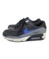 NIKE (ナイキ) NIKE AIR MAX スニーカー ブラック×ブルー サイズ:24.5cm：7000円