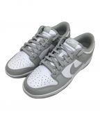 NIKEナイキ）の古着「NIKE DUNK LOW RETRO スニーカー」｜ホワイト×グレー