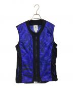 adidas×WHITE MOUNTAINEERINGアディダス×ホワイトマウンテ二アニング）の古着「adidas WHITE MOUNTAINEERINGTX AGRAVIC ALPHASHIELD VEST」｜ブルー×ブラック