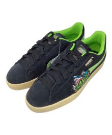 PUMA×SANTA CRUZ（プーマ×サンタクルーズ）の古着「PUMA SANTA CRUZ スニーカー」｜ブラック×ベージュ