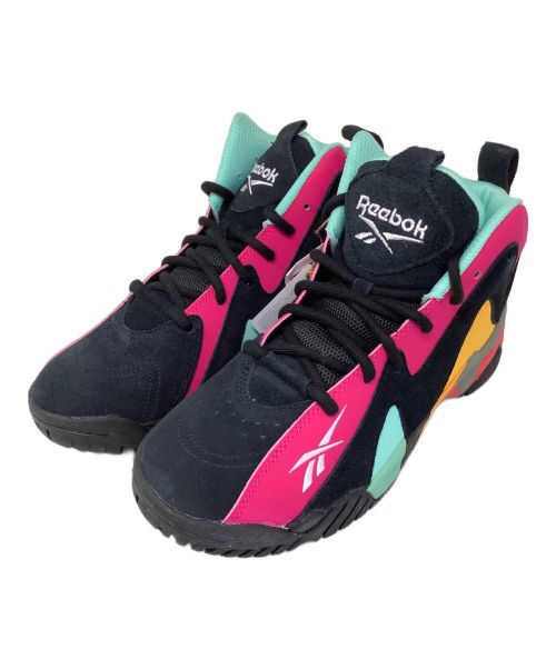 REEBOK（リーボック）REEBOK (リーボック) REEBOK Kamikaze Ⅱ スニーカー ブラック×ピンク サイズ:26㎝ 未使用品の古着・服飾アイテム