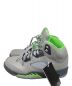 NIKE (ナイキ) NIKE AIR JORDAN 5(エアジョーダン5) スニーカー グレー×グリーン サイズ:26.5㎝ 未使用品：12000円