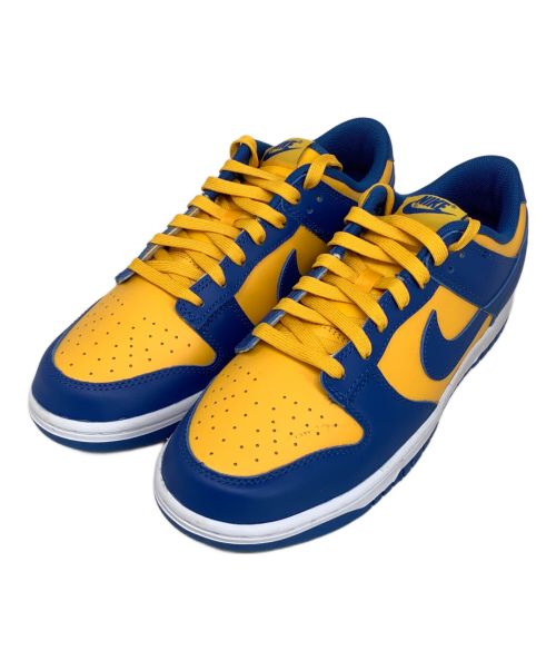 NIKE（ナイキ）NIKE (ナイキ) NIKE Dunk Low Blue Jay and University Gold スニーカー ブルー×イエロー サイズ:27.5㎝の古着・服飾アイテム