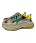 BALENCIAGA (バレンシアガ) Triple S ベージュ×グリーン×イエロー サイズ:10：20000円