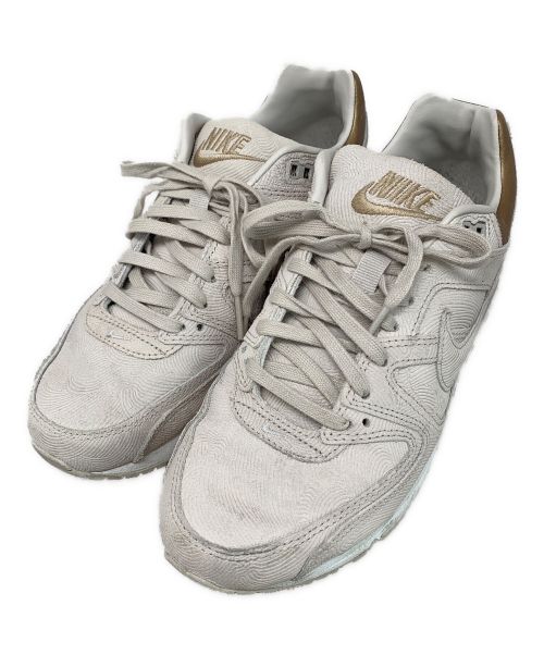 NIKE（ナイキ）NIKE (ナイキ) Nike Air Max Command Premium スニーカー ベージュ×ブラウン サイズ:24cmの古着・服飾アイテム