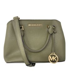 MICHAEL KORS（マイケルコース）の古着「MICHAEL KORS 2WAYバッグ」｜オリーブ