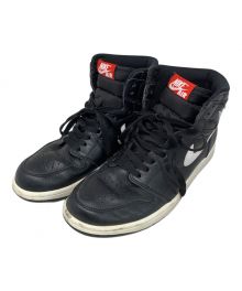 NIKE（ナイキ）の古着「NIKE Air Jordan 1 Retro High "Yin Yang Black" スニーカー」｜ブラック×ホワイト