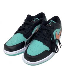 NIKE（ナイキ）の古着「NKE Air Jordan 1 Low "Tropical Twist" スニーカー」｜スカイブルー×ブラック