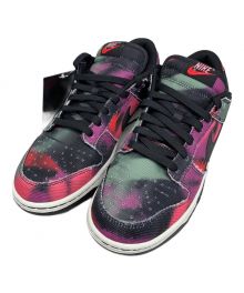 NIKE（ナイキ）の古着「Nike Dunk Low Graffiti "Pink/Black" スニーカー」｜パープル×グリーン