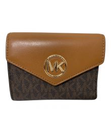 MICHAEL KORS（マイケルコース）の古着「MICHAEL KORS 3つ折り財布」｜ブラウン