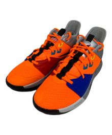 NIKE（ナイキ）の古着「NIKE NASA PAUL GEORGE 3 スニーカー」｜オレンジ×ブルー