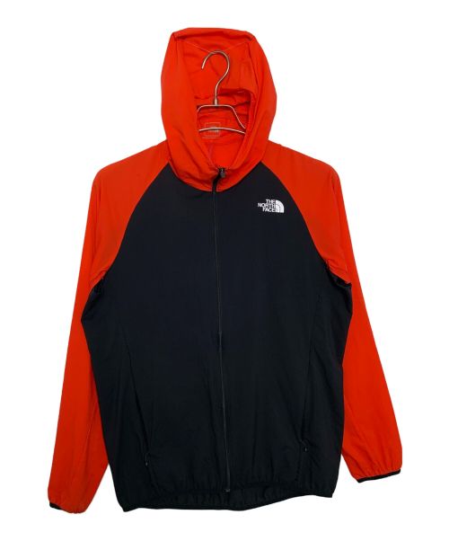 THE NORTH FACE（ザ ノース フェイス）THE NORTH FACE (ザ ノース フェイス) THE NORTH FACE スワローテイルベントフーディ レッド×ブラック サイズ:Lの古着・服飾アイテム