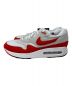 NIKE (ナイキ) NIKE Air Max 1 ’86 OG スニーカー ホワイト×レッド サイズ:27.5cm 未使用品：15000円