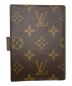 LOUIS VUITTON (ルイ ヴィトン) LOUIS VUITTON 手帳カバー ブラウン：13000円