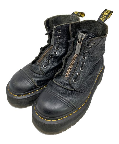 Dr.Martens（ドクターマーチン）Dr.Martens (ドクターマーチン) Dr.Martens 厚底ブーツ ブラック サイズ:UK4の古着・服飾アイテム