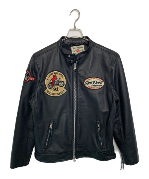 TED COMPANY（テッドカンパニー）TED COMPANY (テッドカンパニー) TED COMPANY TED'S CAFE RACER 2018-2019 レザージャケット ブラック サイズ:42の古着・服飾アイテム